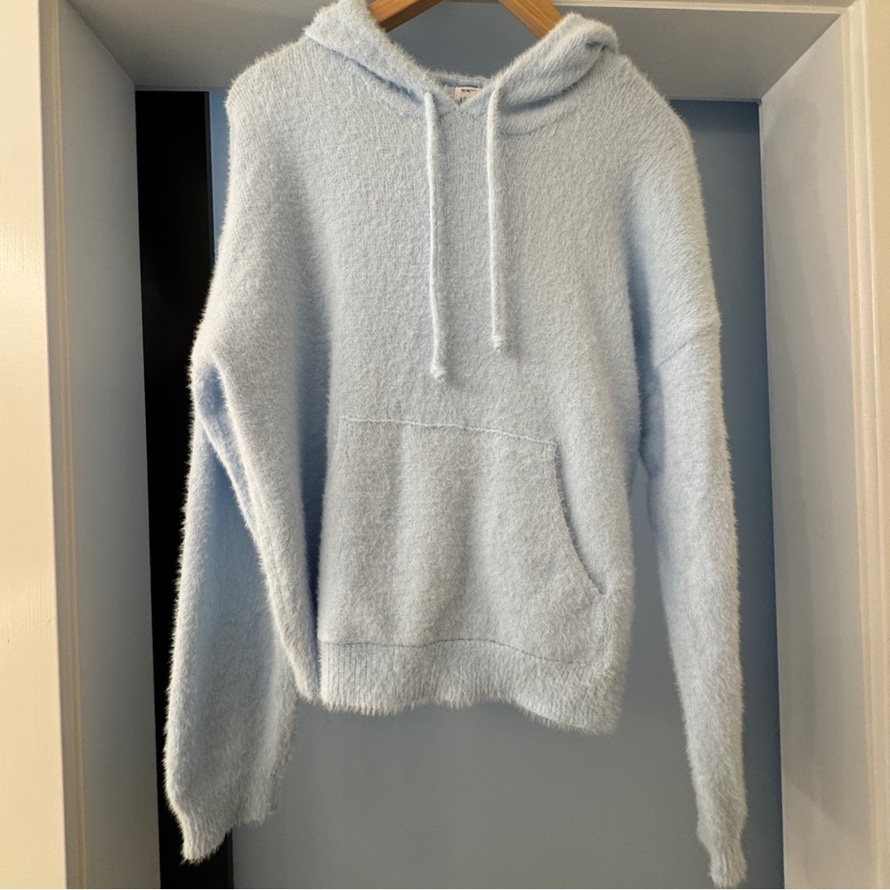 Nordstrom Cozy Light Blue Women's Hoodie